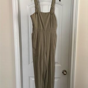 Olive green jumpsuit